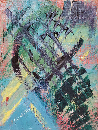 Sailing Boat - a Paint Artowrk by Clairé Hills