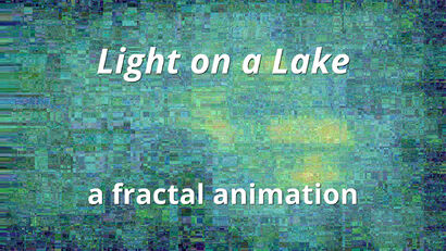 Light on a Lake - a fractal animation - a Video Art Artowrk by Graeme Boore