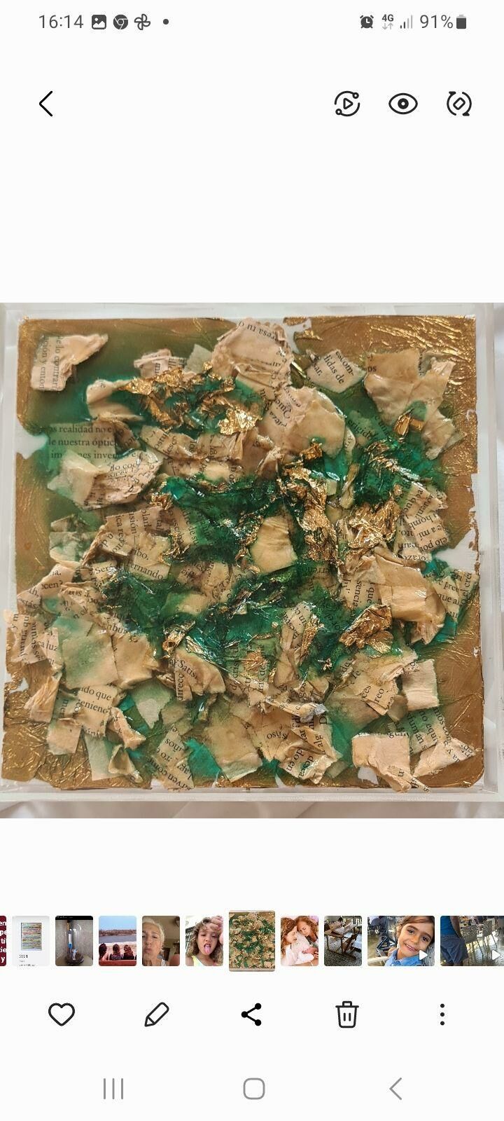 Carta de amor - a Paintings by Stella  Torres