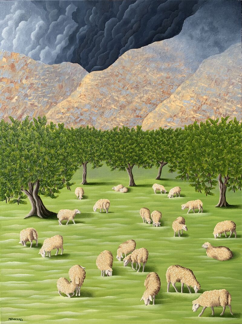 Vuelve la calma en la Serra de Tramuntana - a Paintings by Letizia Ghezzo