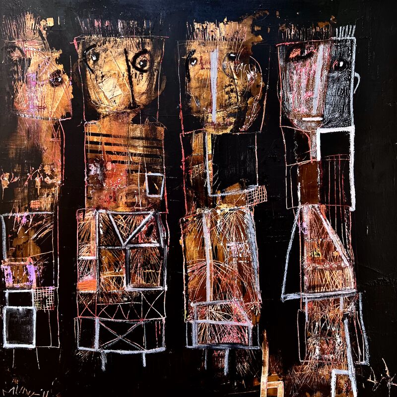 Deux chaises pour quatre - a Paintings by Virginie Munch