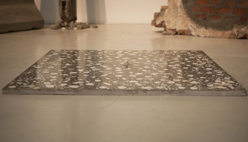 A piece of floor - a Sculpture & Installation by Yunpeng Wang