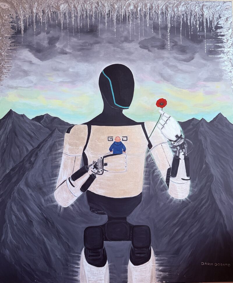 NEW GOD - a Paintings by Daria Dorato