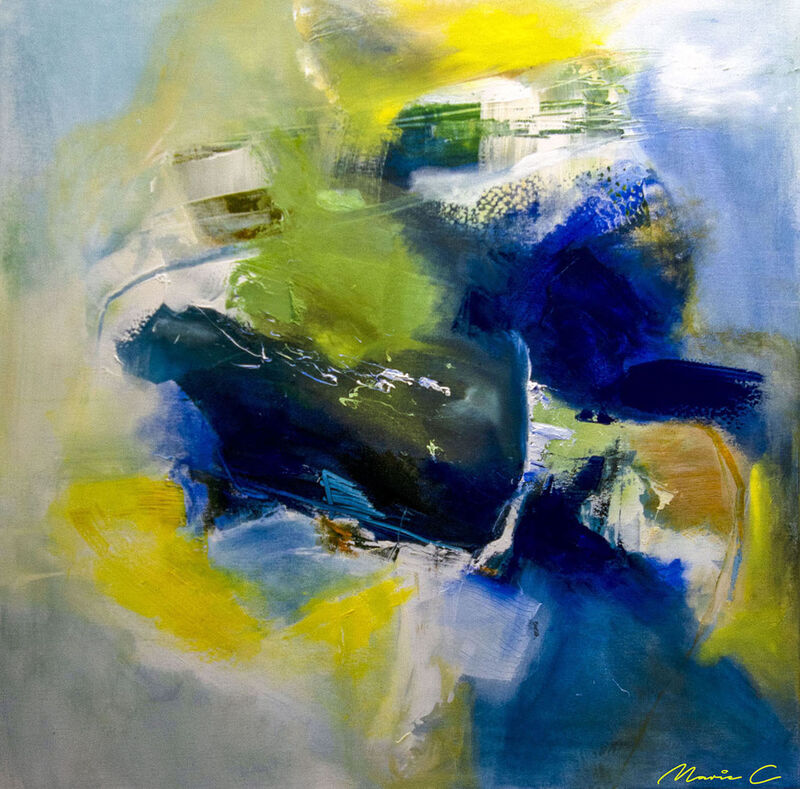 Plongée dans l' inconnu - a Paintings by Marie C
