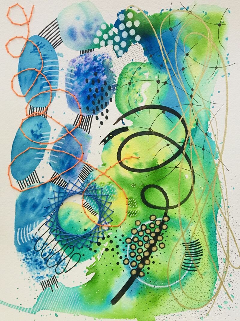 Todays me - a Paintings by Katie Chambers Chambers