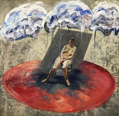 Precipitation - a Paint Artowrk by Juliette McCullough