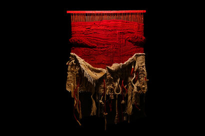 Flusso rosso - a Sculpture & Installation Artowrk by li yaoyao