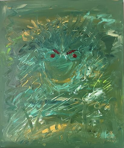 Child of the Forest  - a Paint Artowrk by Venus Mirari