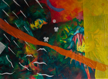 Quando rincorrevo i girasoli - A Paint Artwork by Ilaria Durisotti