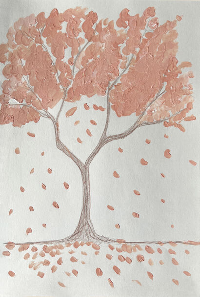 Blossem Tree - a Paint Artowrk by Pascalina