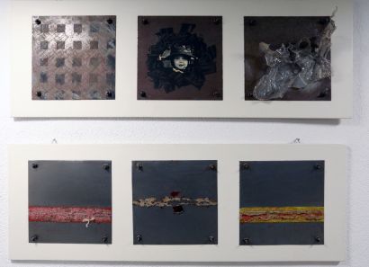 Trittico della memoria: "Ciò che resta, ciò che emerge" - a Paintings Artwork by ElisabettAccoto