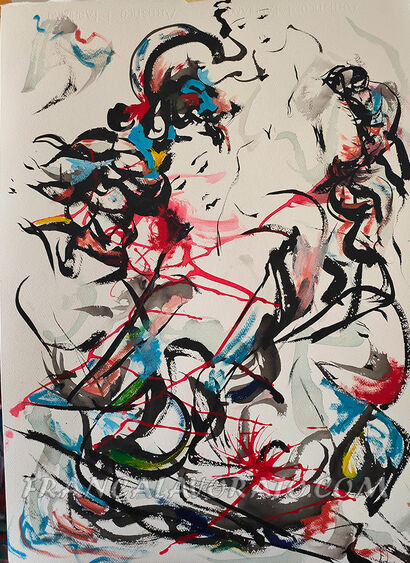 Passione - a Paint Artowrk by Franca Lavorato