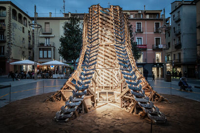 Volcano - a Land Art Artowrk by Jordi NN