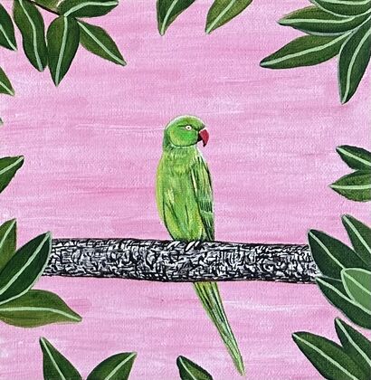 love and jealousy - a Paint Artowrk by Sama Majidian