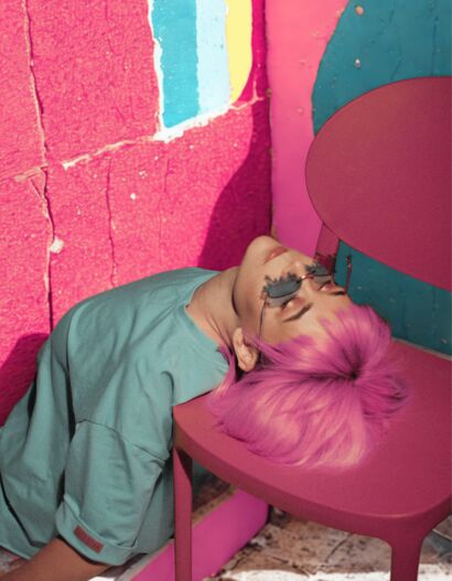 Pink Punk - a Digital Art Artowrk by Vuvuzela 