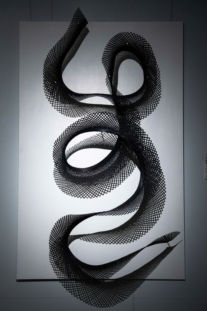 Clouds of Smoke-Floating Ink - a Sculpture & Installation by ching-ke LIN