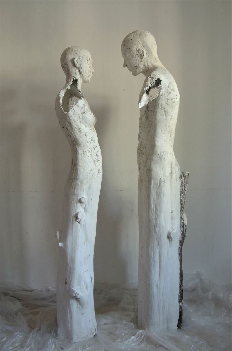 Metamorfosi: amore nascente - a Sculpture & Installation by giulietta gheller