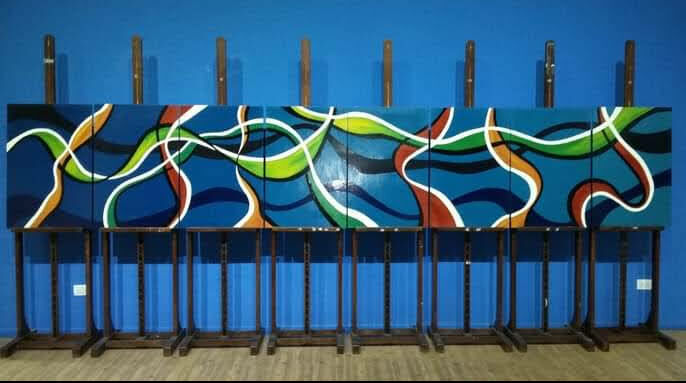 Sempiterno  - a Paintings by Mónica Rosana Porto