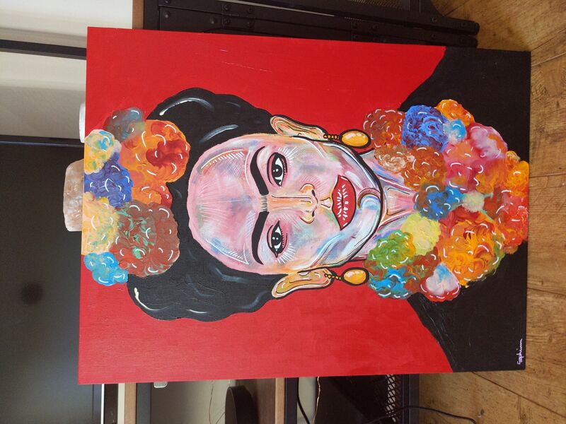 Frida - a Paint by Sophie-rose Walters