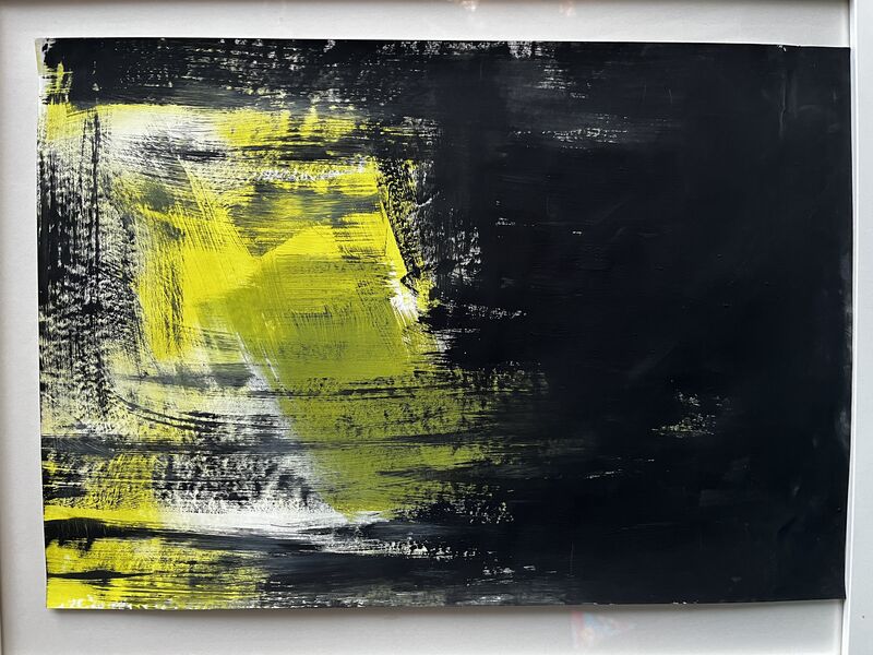 BLACK LEMON - a Paintings by Leila Campos Salas