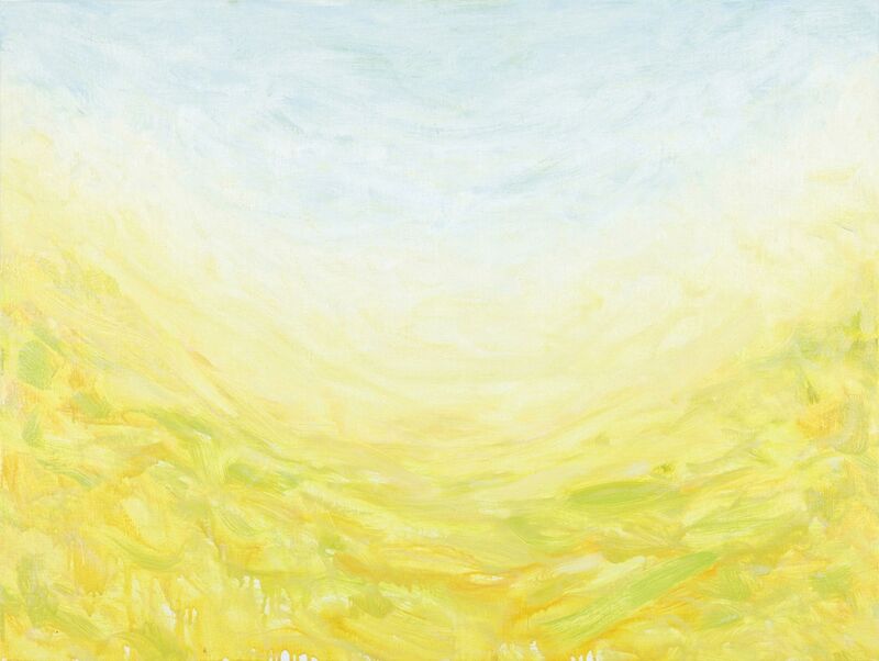Two Souls Dissolving Into the Light of Love - a Paintings by Robert van de Graaf