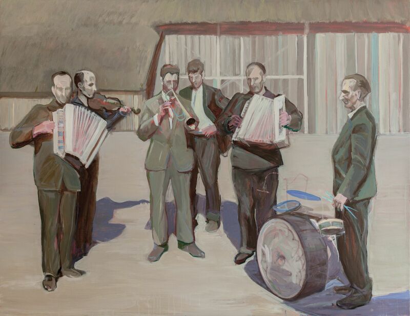 Musicans - a Paint by Wioleta Rzążewska