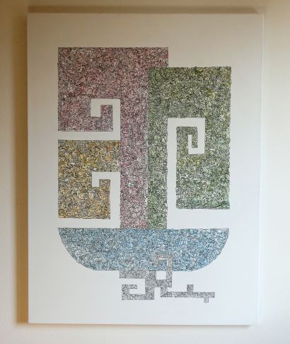 GERMOGLI DI AIUOLE  - a Paintings Artwork by Michele  Calearo 