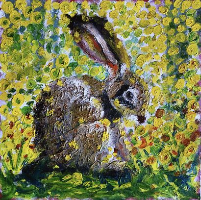 Fantasy Rabbit - a Paint Artowrk by Elena Belous