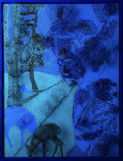 VENTO CHE PASSA - a Paintings Artwork by MASSALES