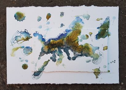 Summer Cannibal Island 05 - a Paint Artowrk by Alex b.