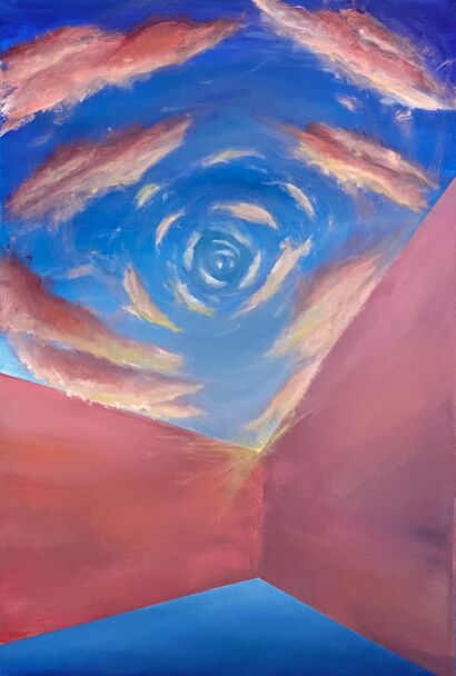 Transcending - a Paint Artowrk by Haley Fonfa