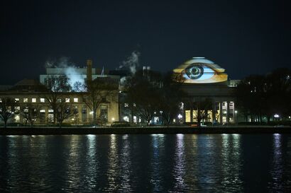 Gaze to the Stars - a Urban Art Artowrk by Behnaz Farahi