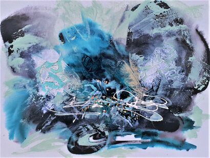 No. 75 - The Reef - A Paint Artwork by ART Studio Dicken