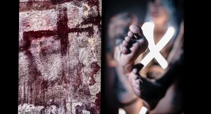 La danza delle ombre di seta nera- dittico 14 - a Photographic Art Artowrk by  G.Joia & OpticalEmotions