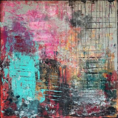 Pulsation - A Paintings Artwork by Agnieszka Piotrowska-Kowalska