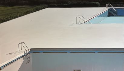 “Would Be Richard’s D. Ocean Park 002” - a Paintings Artwork by Cveto Vidovic