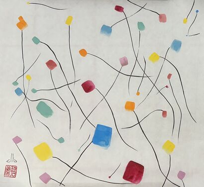 Flying free - a Paint Artowrk by Sheryl Lin