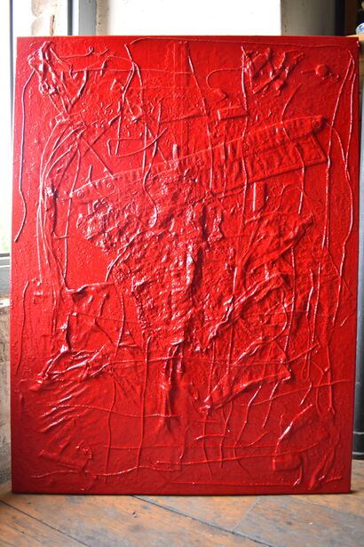 Dancer in blood - a Paint Artowrk by Jovanskj