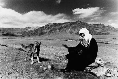 Pamir. Mother pending the return of her shepherd son - a Photographic Art Artowrk by Rick Margiana
