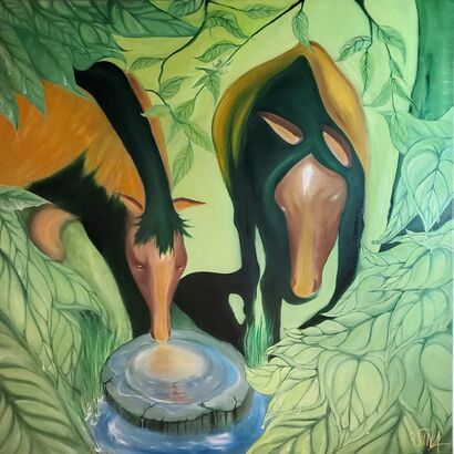 Penumbra - a Paint Artowrk by Geovany Fabricio Silva