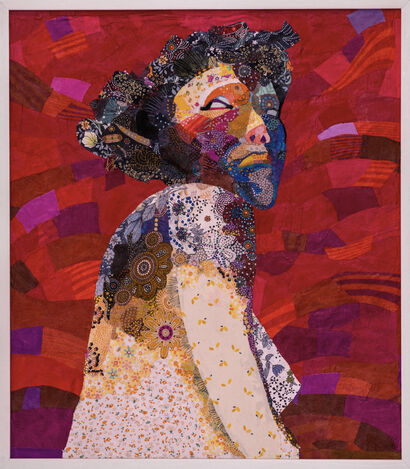 La femme - A Paint Artwork by Sarah Calzolaro