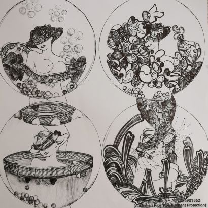 I Am Not a Vase, I Am Gambling. — Kawaii Tokyo - A Art Design Artwork by Xingyu Tu