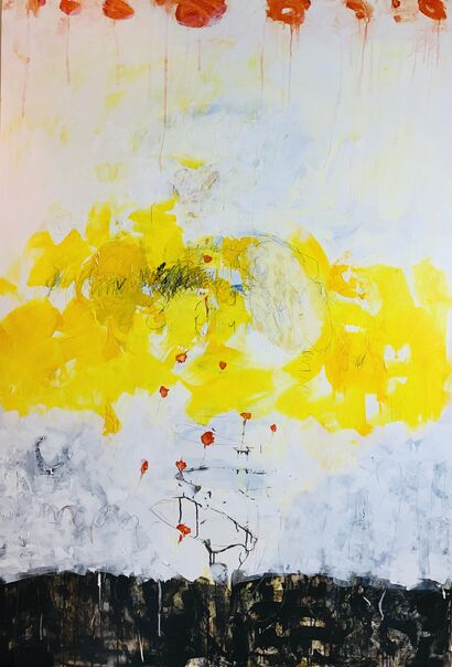 Floating in the light - a Paint Artowrk by ElsevD