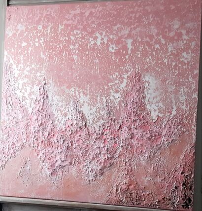 Bagliore intenso rosa - A Paint Artwork by Luana  Baldi