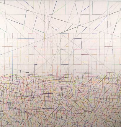 Paysage GéoPhisyque - a Paint Artowrk by C Phil