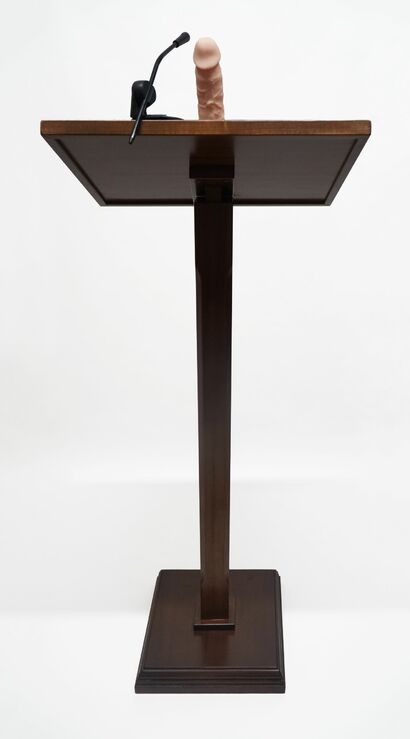 The prevailing speech - a Sculpture & Installation Artowrk by Vidaña