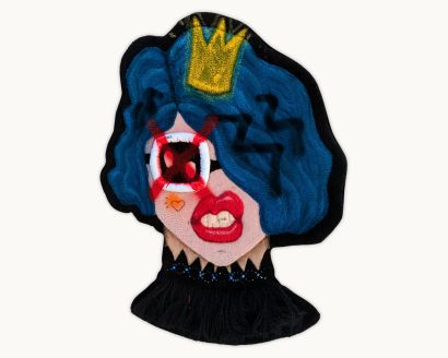 Queen Saddie - a Paintings Artwork by Le Cerne Noir