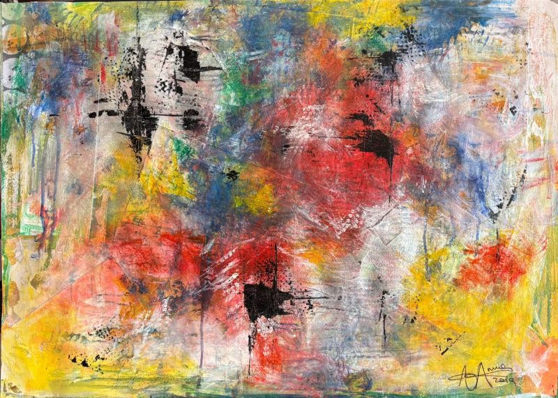 Vibrance - a Paintings by Anna Antonini