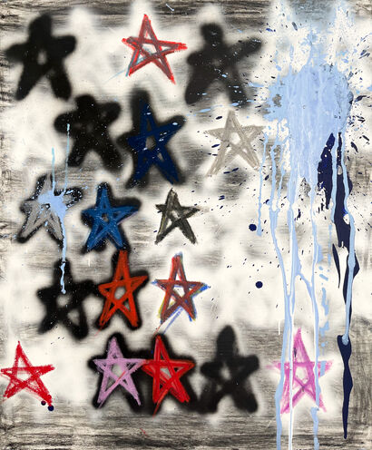 When a star dies - a Paint Artowrk by Giorgio Casotto