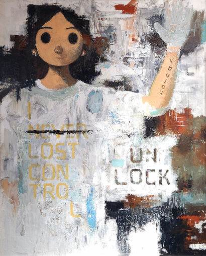 UNLOCK - a Paint Artowrk by Noinah